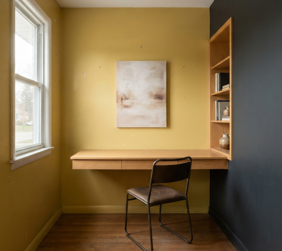 Virtual Wall Paint Change Before
